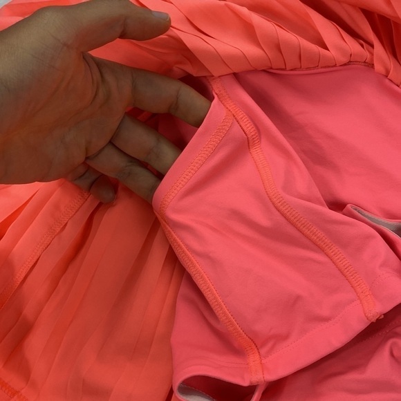 Lululemon Pleat To Street Skirt II Grapefruit - Picture 5 of 8